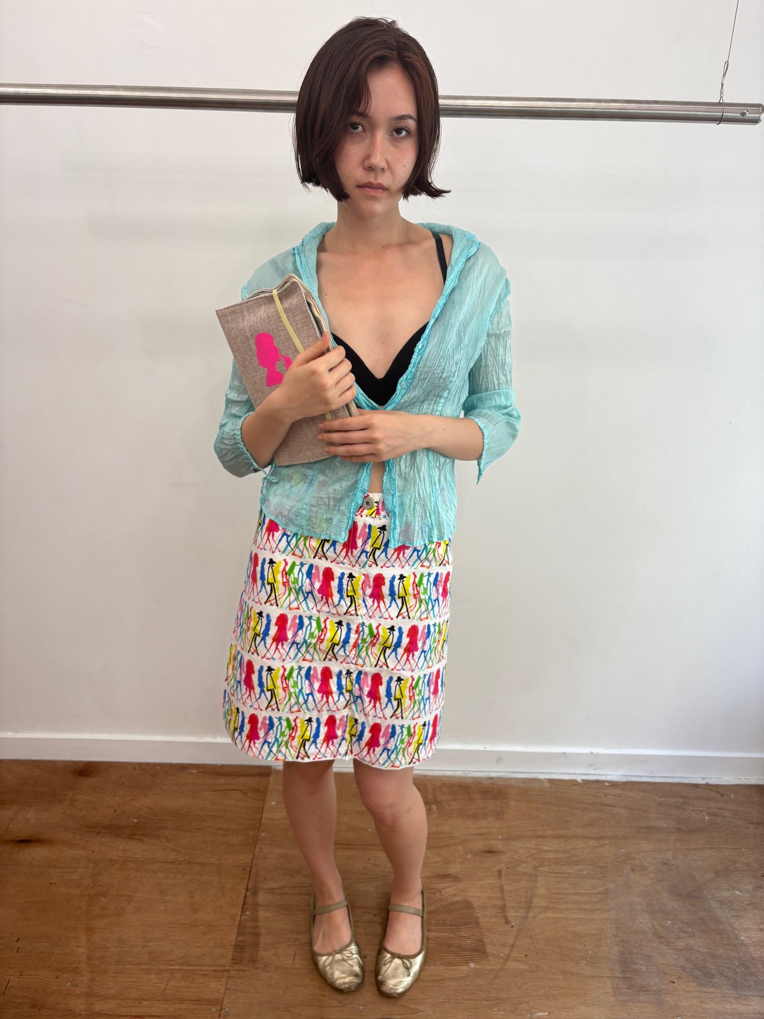 WEEKEND MaxMara pattern skirt