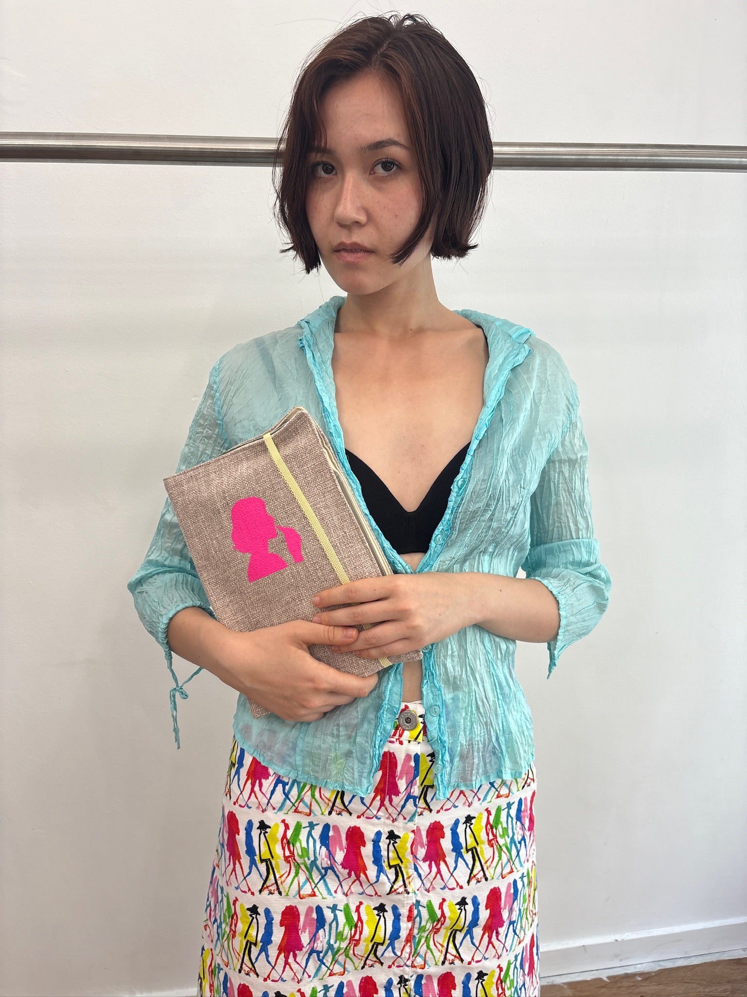 WEEKEND MaxMara pattern skirt