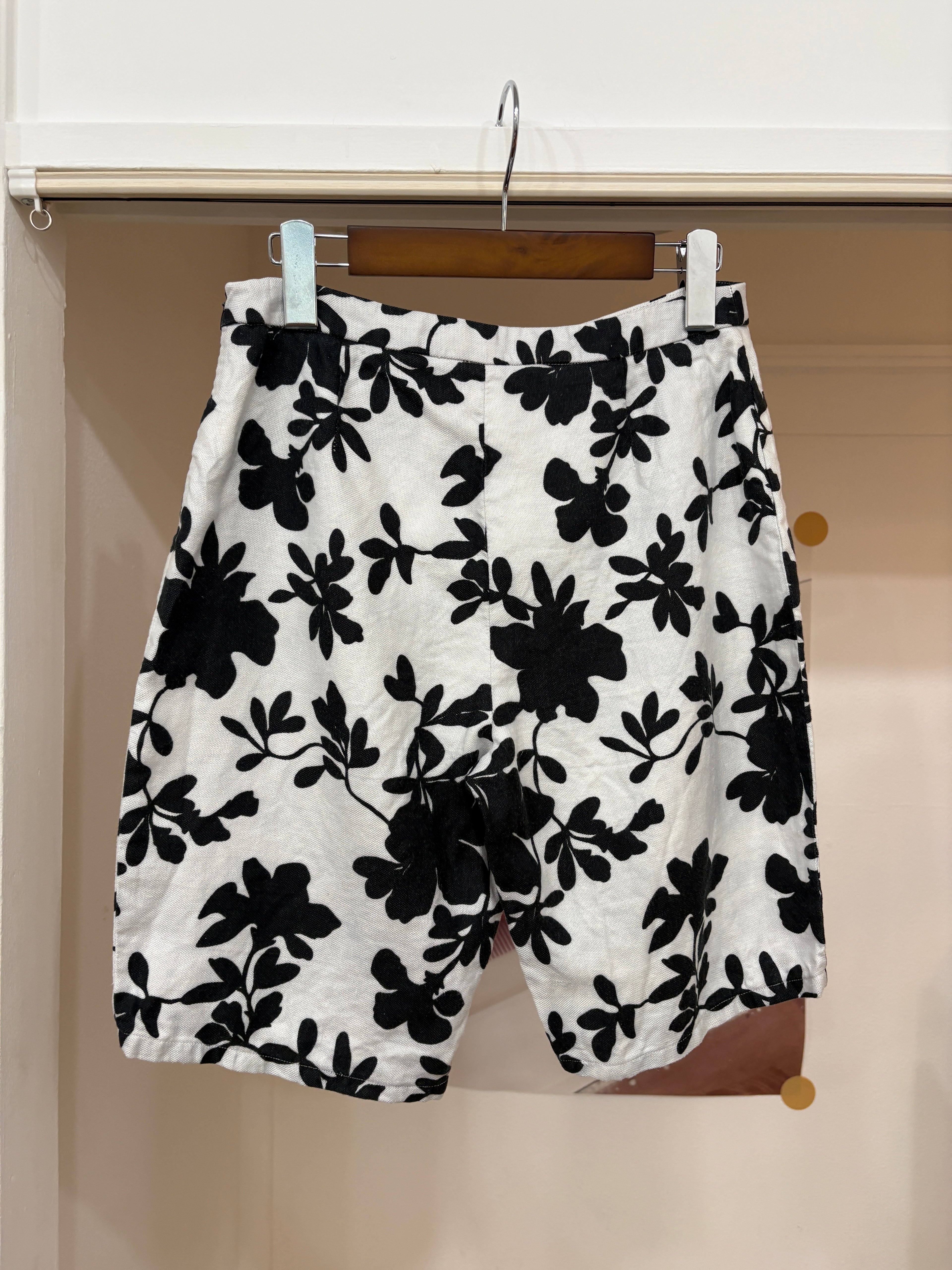 flower pattern shorts