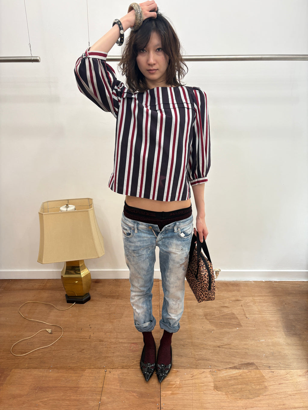 stripe top