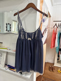 victoria's secret navy frill cami