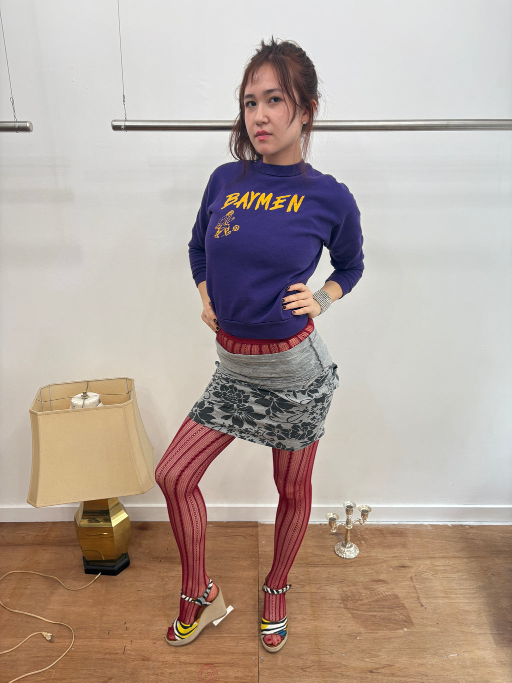 purple sweat