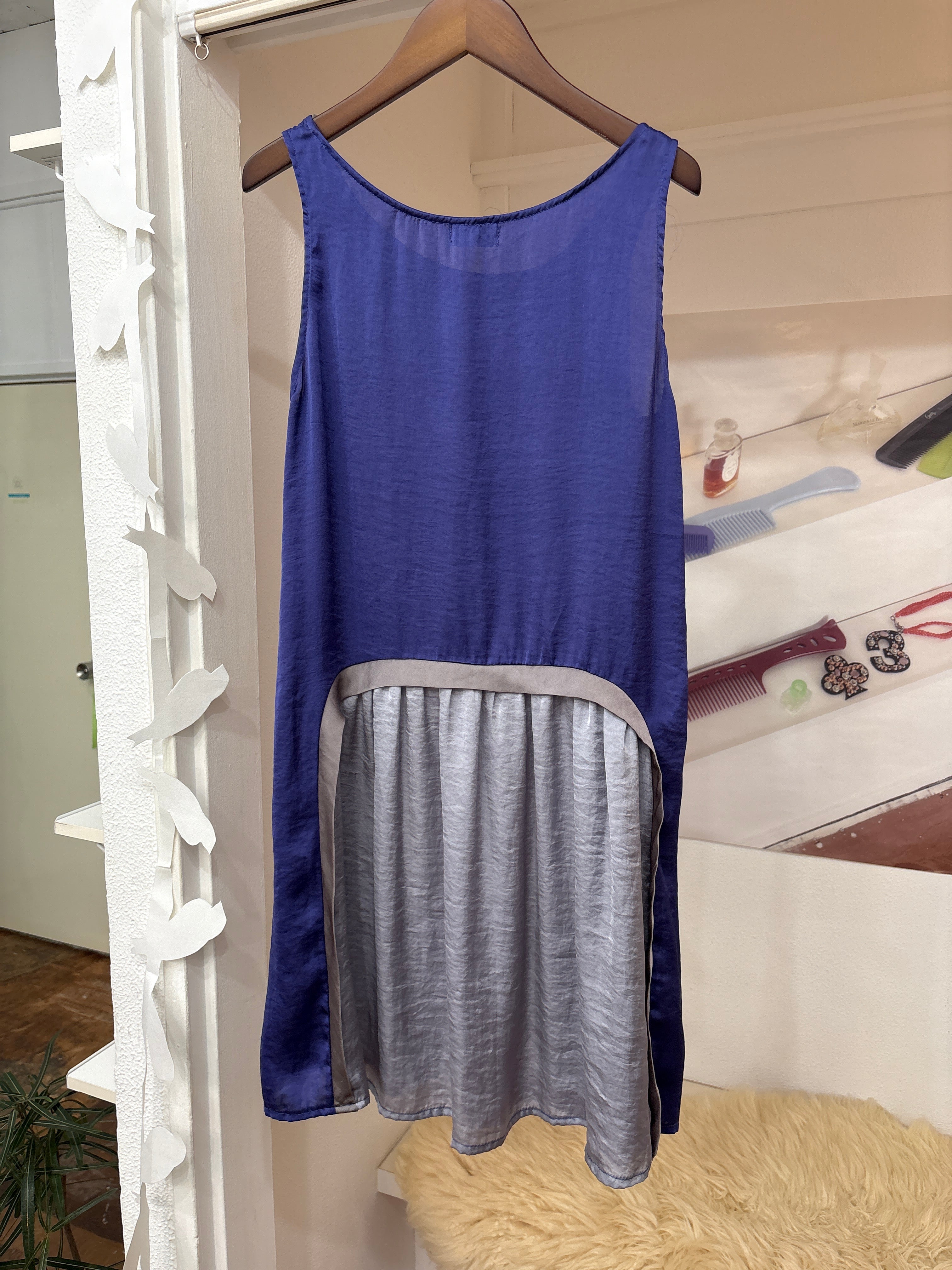 bi-color dress