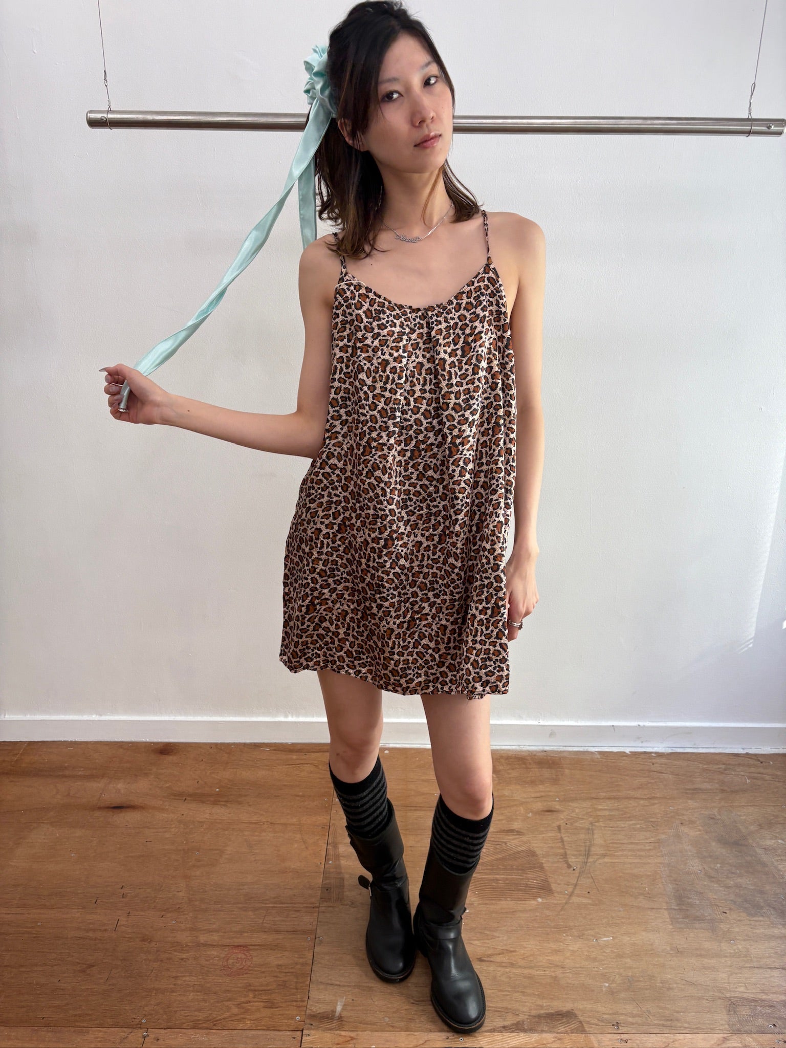 leopard dress