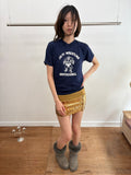 gold sequins bare top/skirt