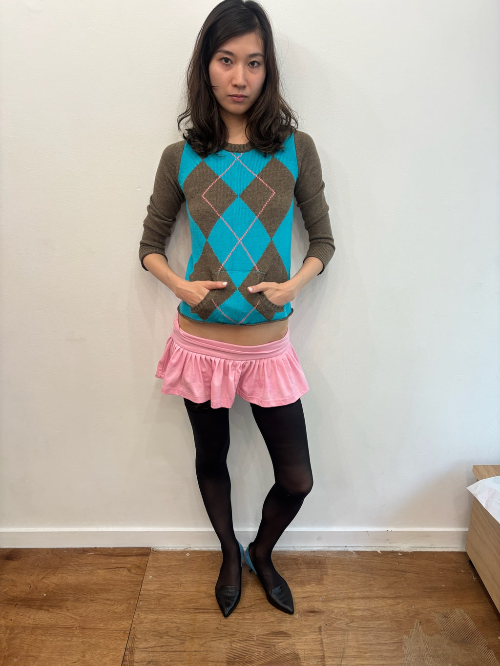 argyle knit
