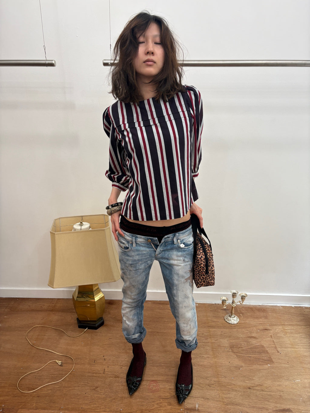 stripe top