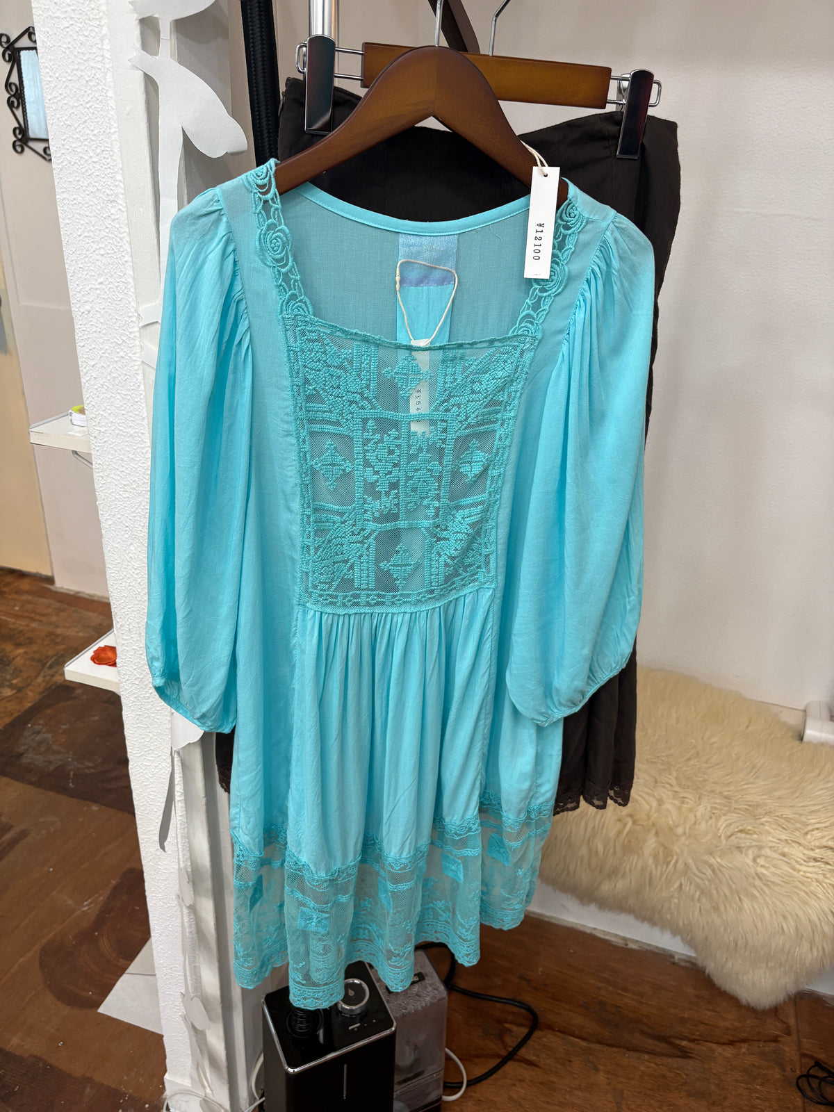 skyblue dress