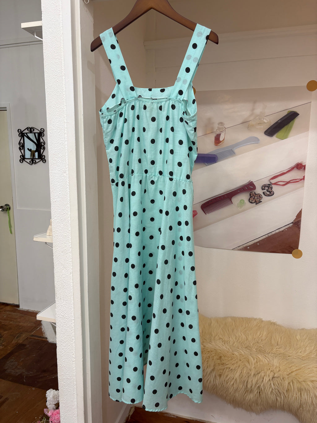 dot summer dress