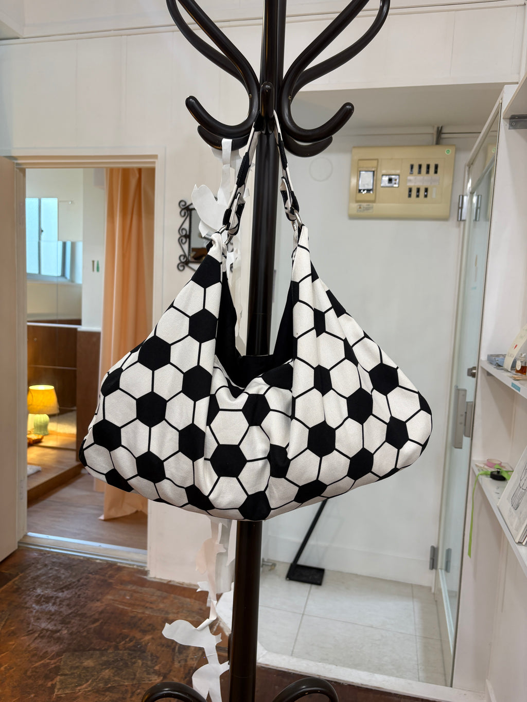 NinaBow The Football bag